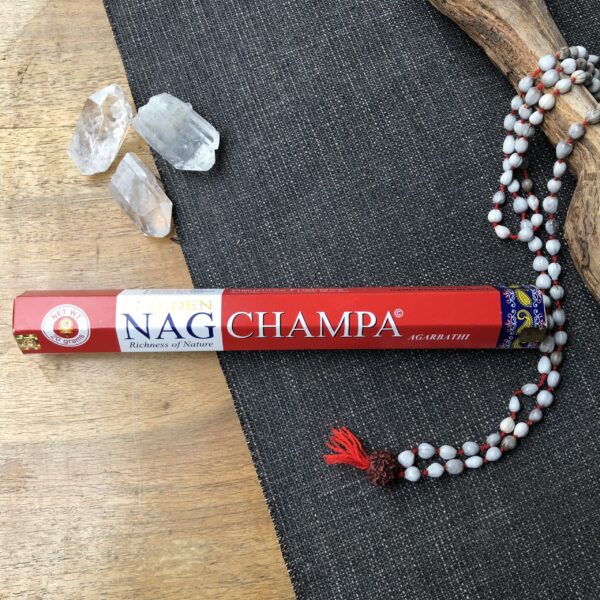 Incenso Indiano Vijayshree Golden Nag Champa Hexa