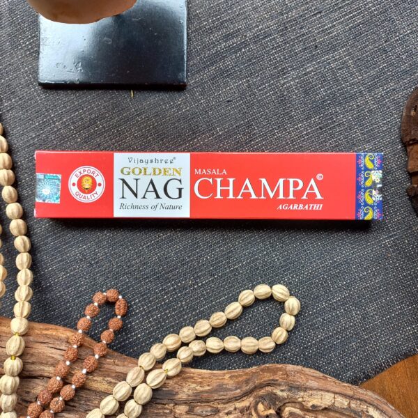 Incenso Indiano Vijayshree Golden Nag Champa